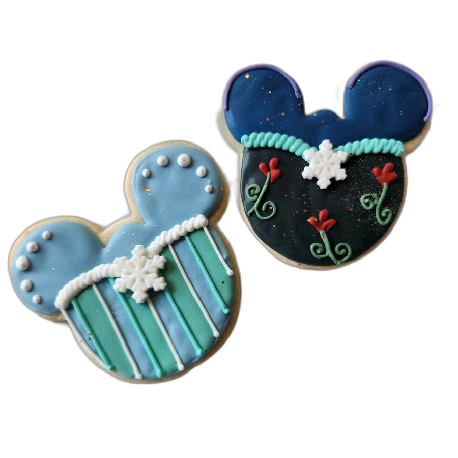 Chilly Sisters Decorated Sugar Cookies