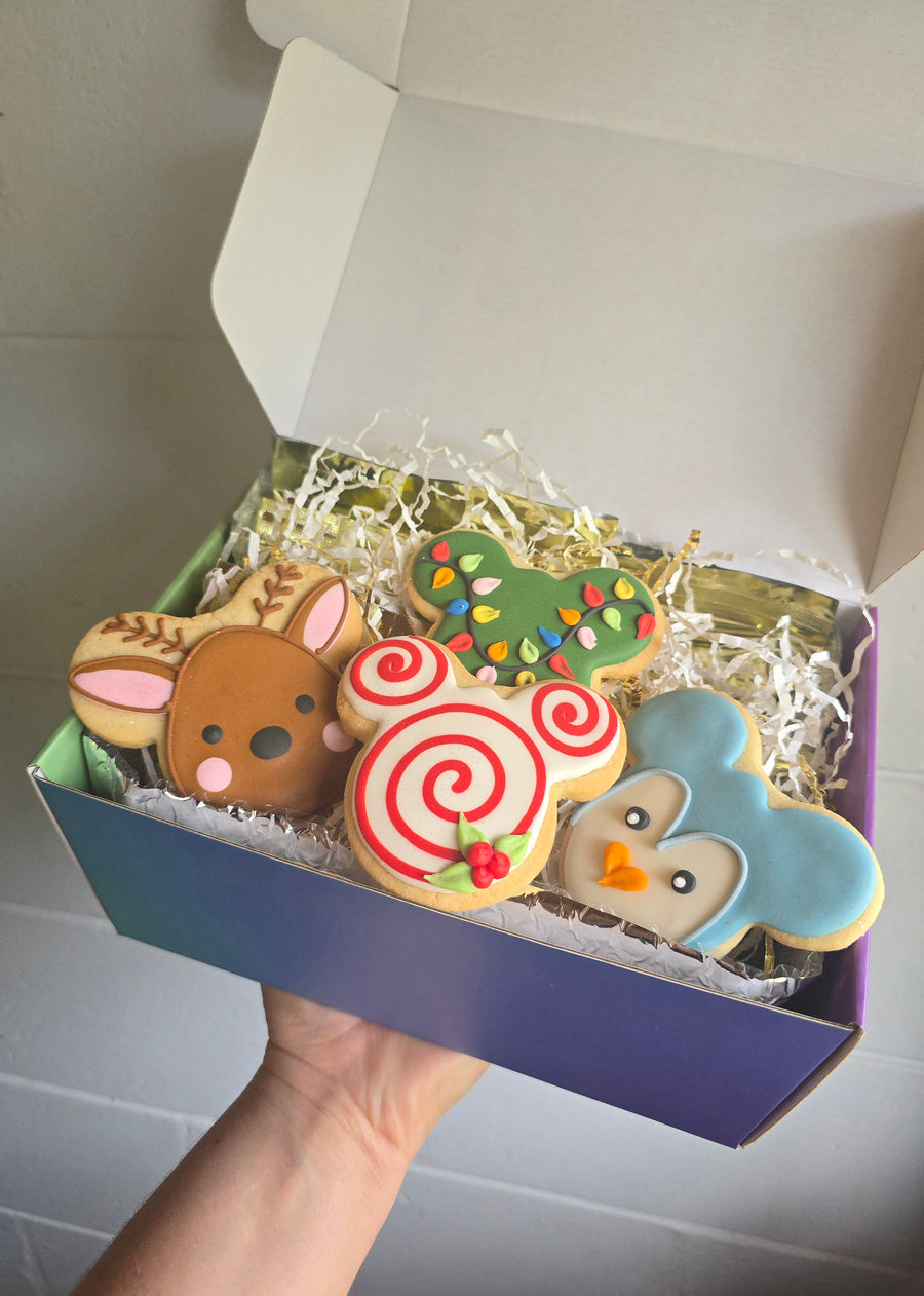 Holiday Friends Set : Decorated Sugar Cookies